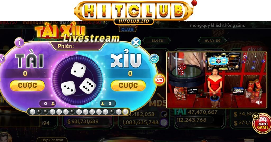 Cách chơi Tài Xỉu MD5 đơn giản ngay tại cổng game HitClub